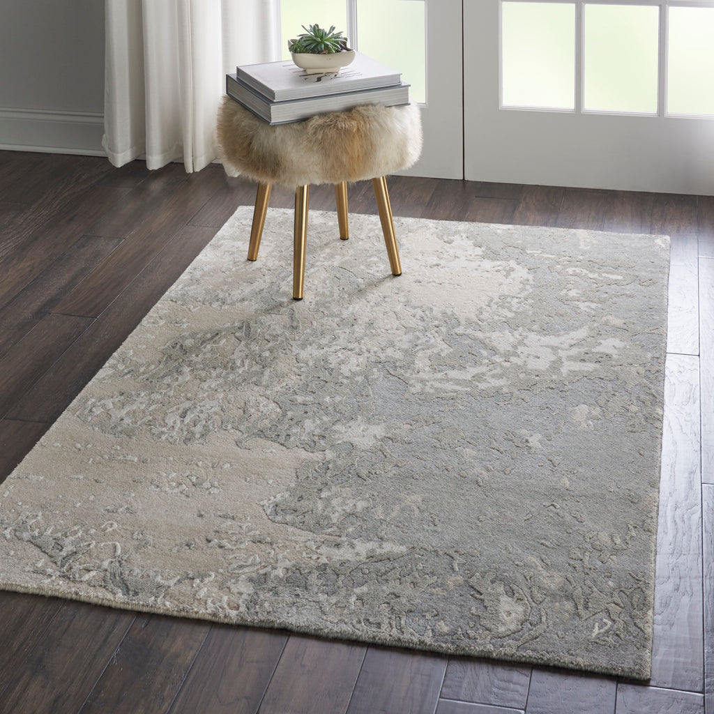 nourison silk shadows sha17 sand rug