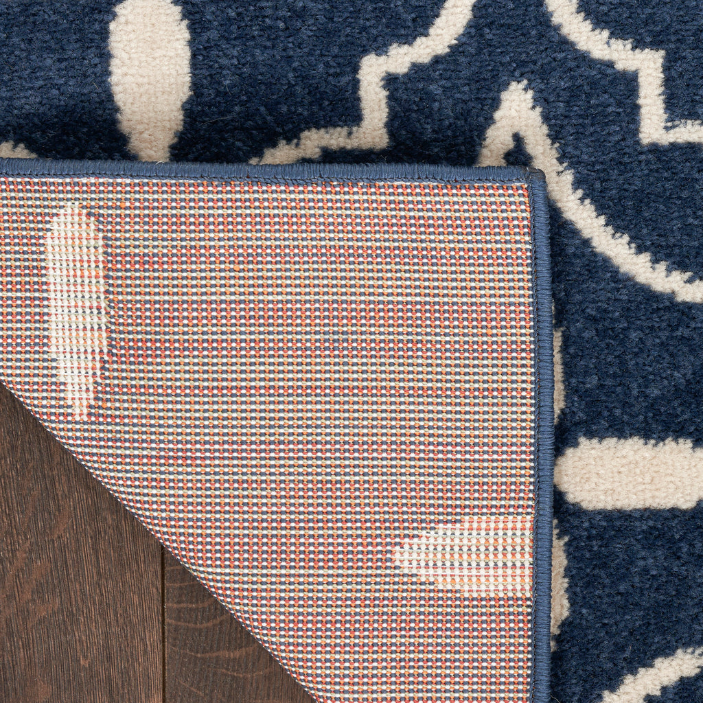 nourison nourison essentials nre04 navy ivory rug