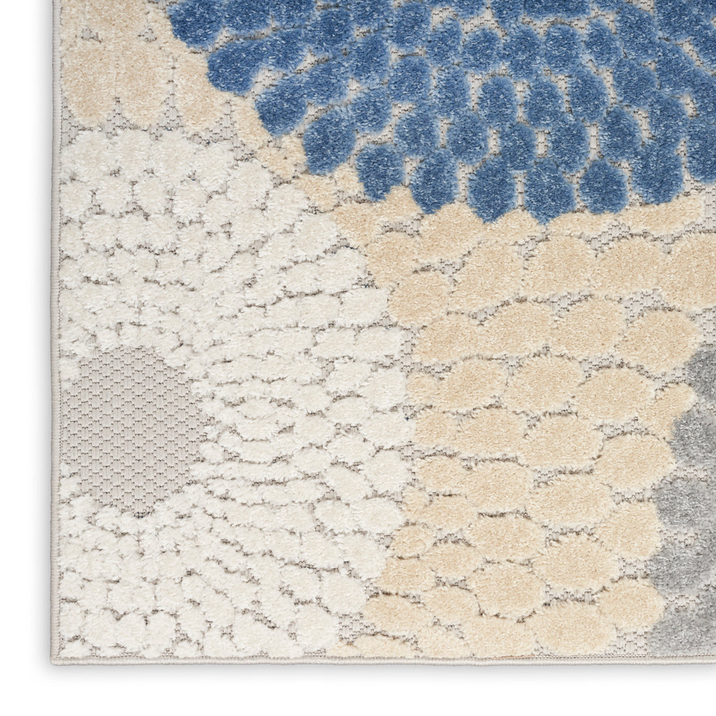 nourison aloha alh29 blue grey rug