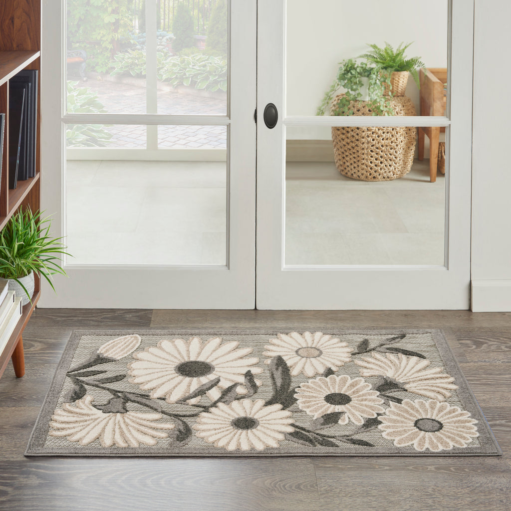 nourison aloha alh33 beige rug