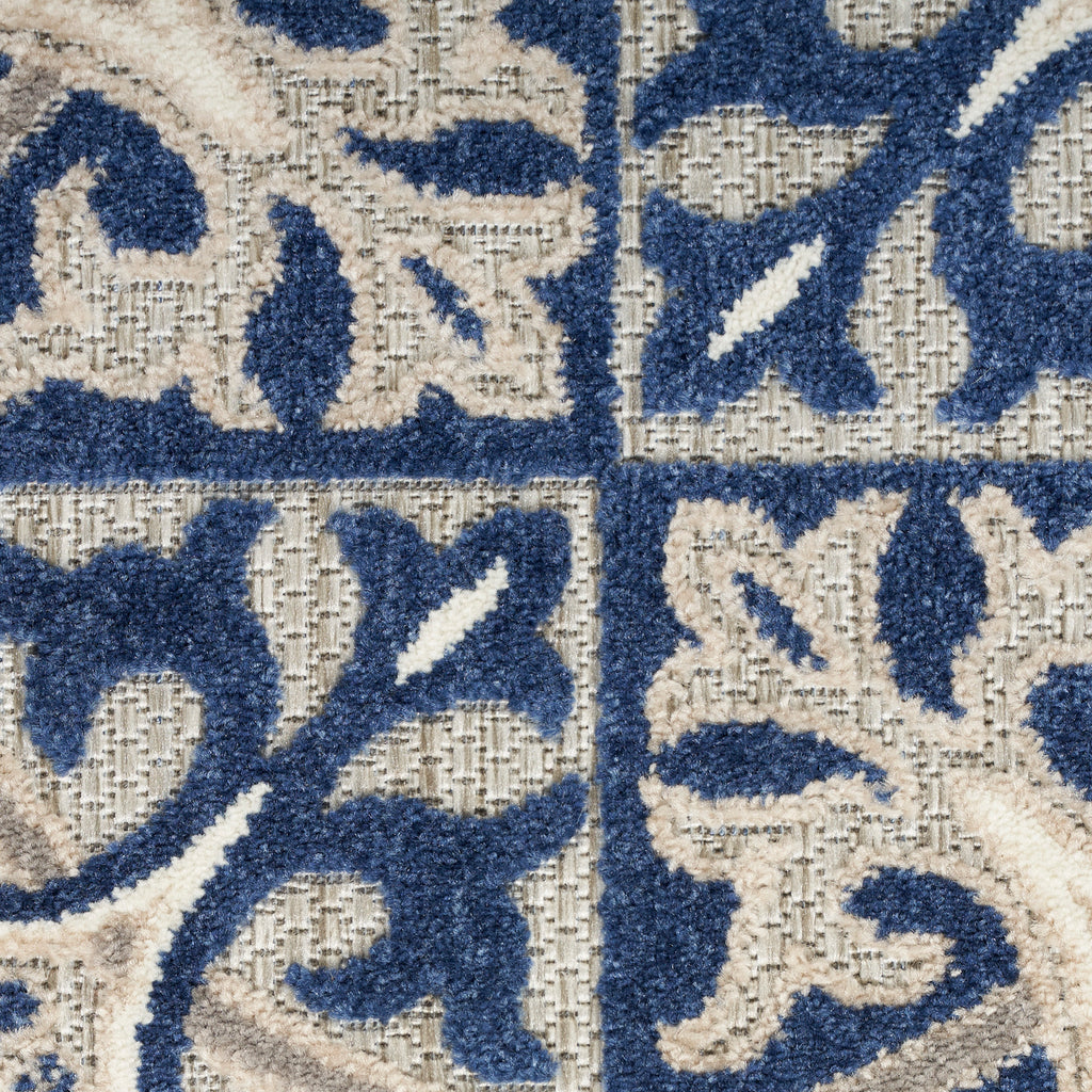 nourison aloha alh34 blue rug