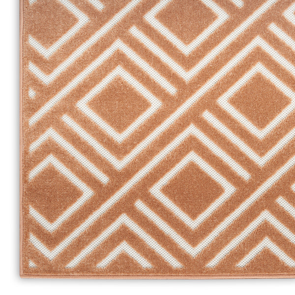 nourison care free caf03 copper rug