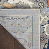 nourison allur alr03 grey rug