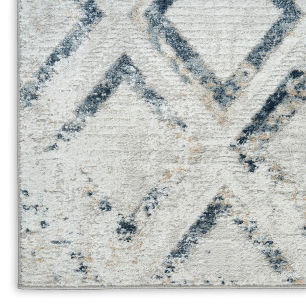 nourison dekor dek05 grey navy rug