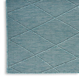 nourison washable solutions wsl01 aqua rug