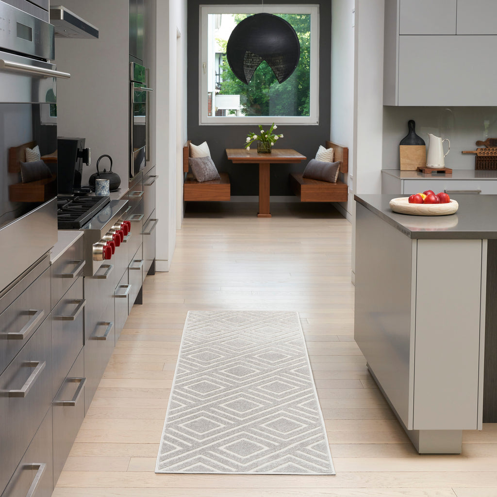 nourison care free caf03 light grey rug