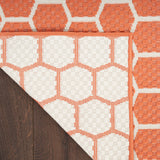nourison twist reversible tws01 coral rug