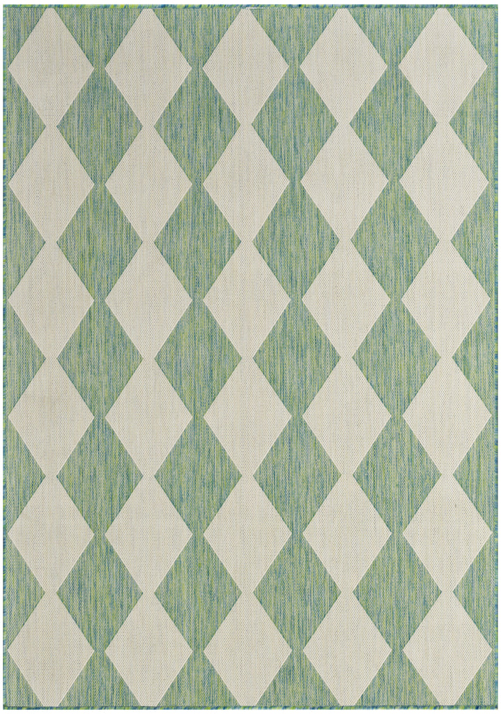 nourison positano pos04 blue green rug