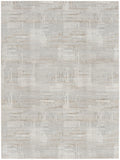 nourison glitz glz09 silver grey rug