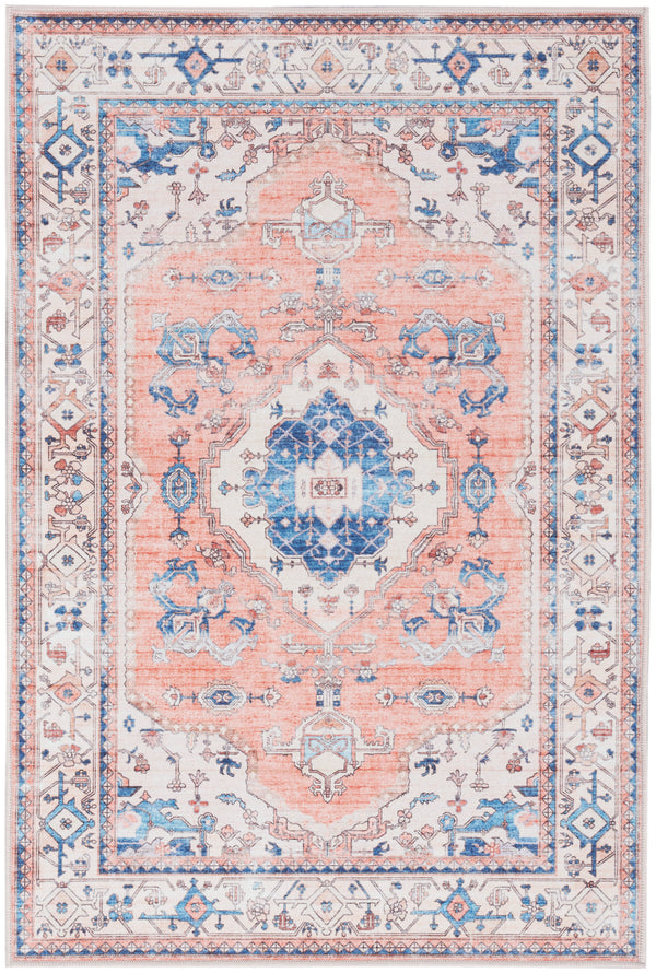 nourison fulton ful11 coral rug