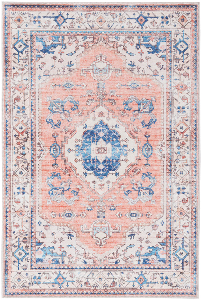 nourison fulton ful11 coral rug