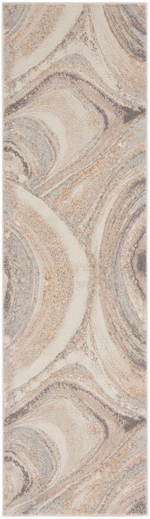nourison brushstrokes bsk03 cream grey rug
