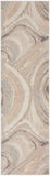 nourison brushstrokes bsk03 cream grey rug