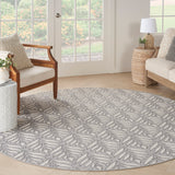 nourison aloha alh35 grey rug