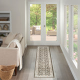 nourison serenity home srh02 ivory grey blue rug