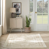 nourison pardis prd05 ivory beige rug