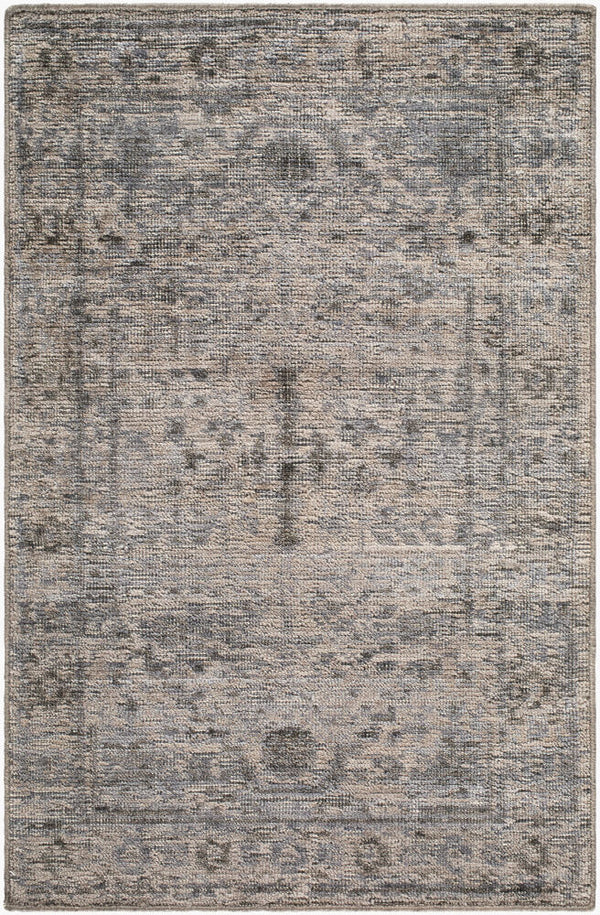 surya zurich zrc 2304 slate gray rug