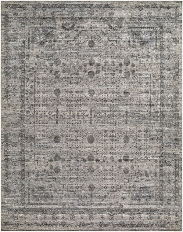 surya zurich zrc 2304 slate gray rug