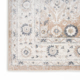 nourison astra machine washable asw16 silver taupe rug