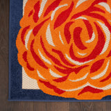 nourison aloha alh32 multicolor rug