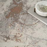 nourison desire dsr04 cream grey rug