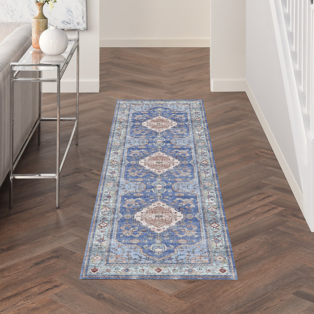 nourison fulton ful11 blue rug