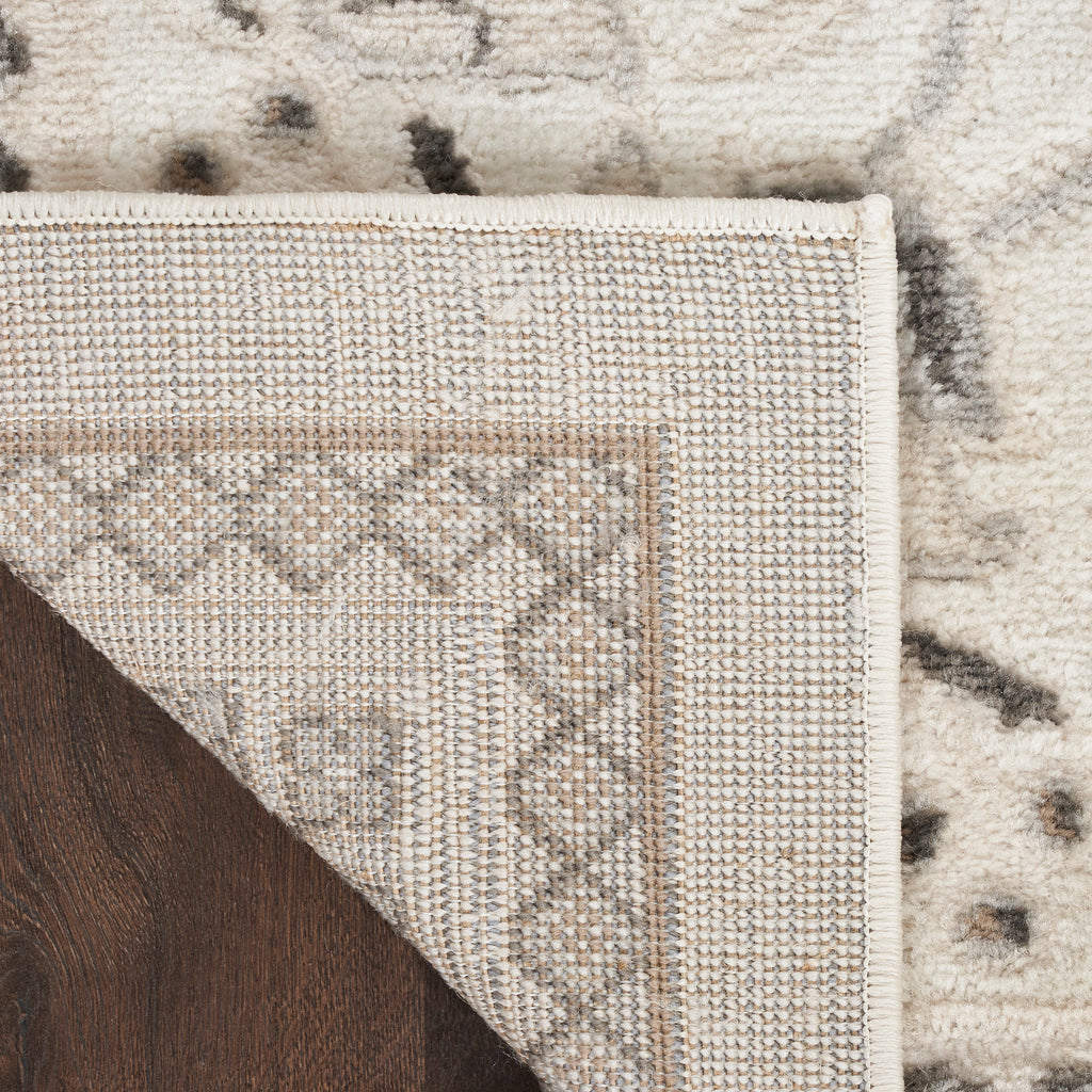 nourison serenity home srh02 ivory mocha rug