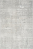 nourison glitz glz09 silver grey rug