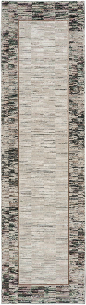 nourison desire dsr02 grey black rug