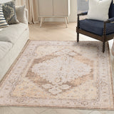 nourison astra machine washable asw11 beige rug