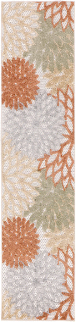 nourison aloha alh05 ivory multicolor rug