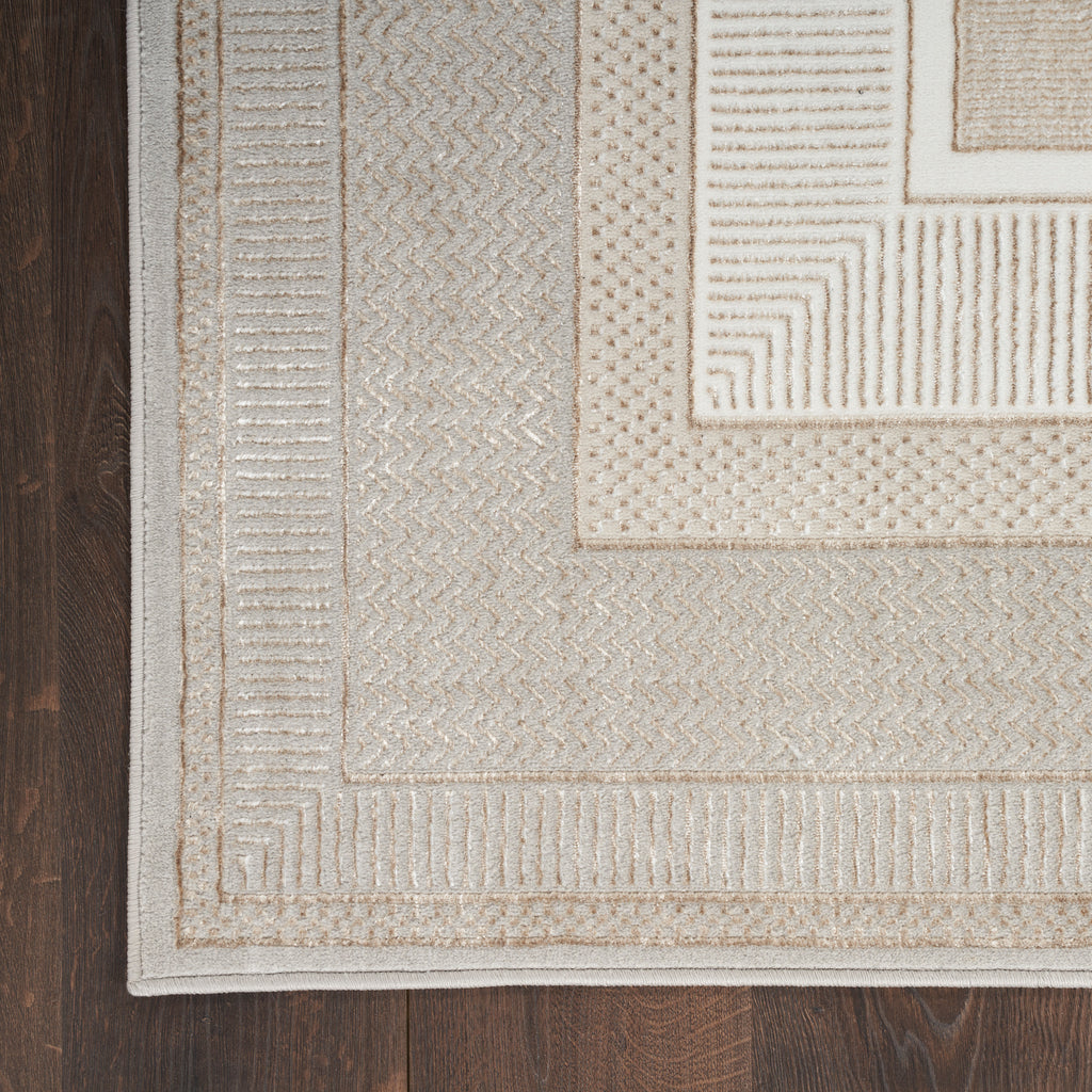 nourison glitz glz07 ivory rug