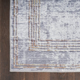 nourison daydream ddr03 silver rug