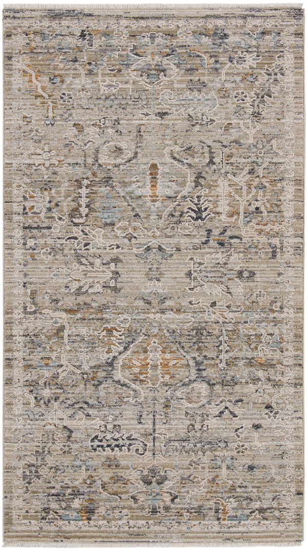 nourison lynx lnx02 ivory taupe rug