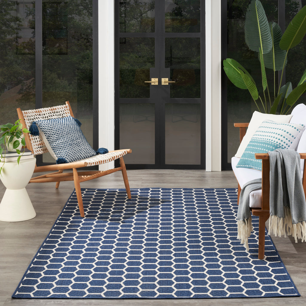 nourison twist reversible tws01 navy rug