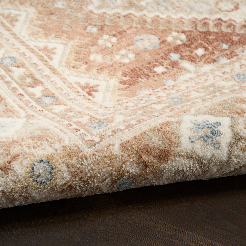 nourison pardis prd04 rust rug