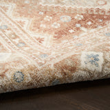 nourison pardis prd04 rust rug