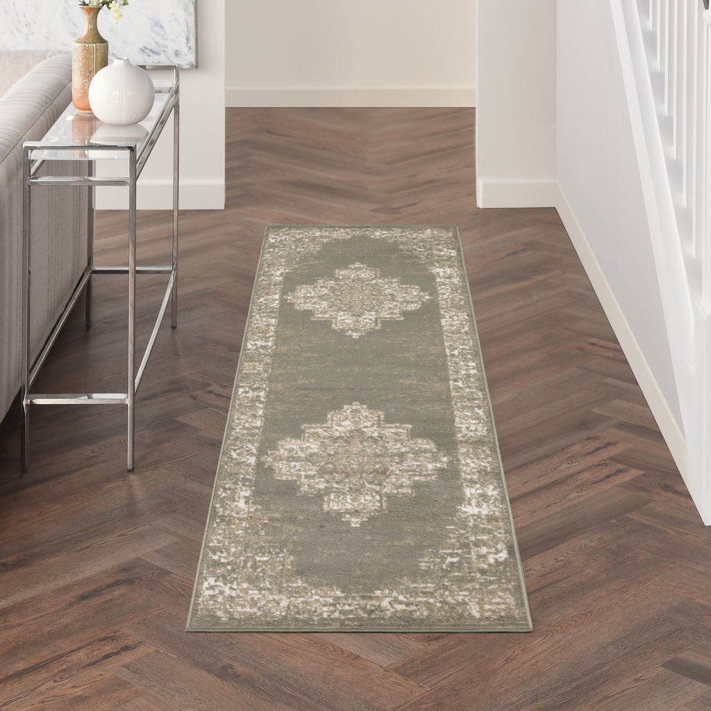 nourison grafix grf14 olive rug