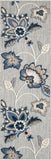 nourison aloha alh31 blue grey rug