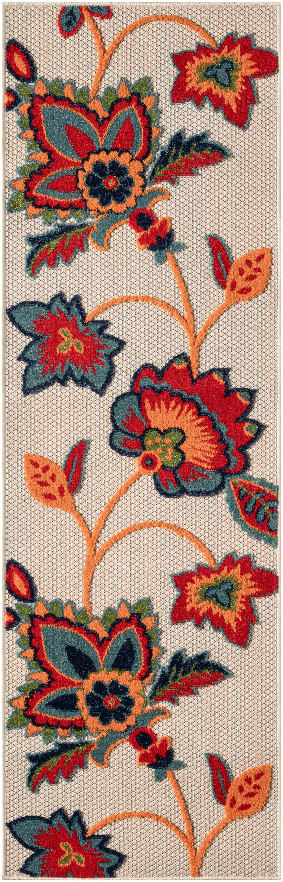 nourison aloha alh31 multicolor rug