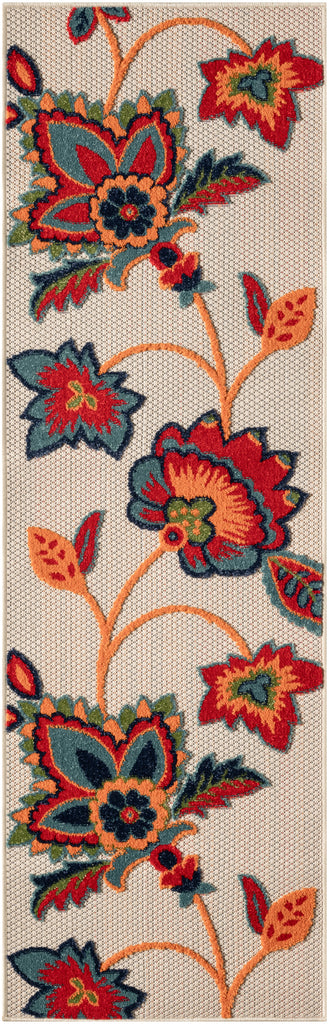 nourison aloha alh31 multicolor rug