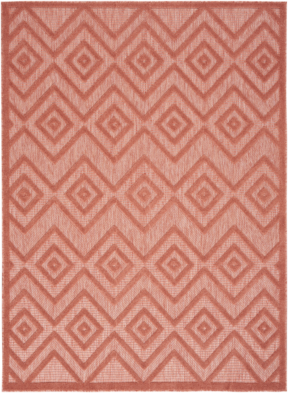 nourison versatile nrv01 coral orange rug