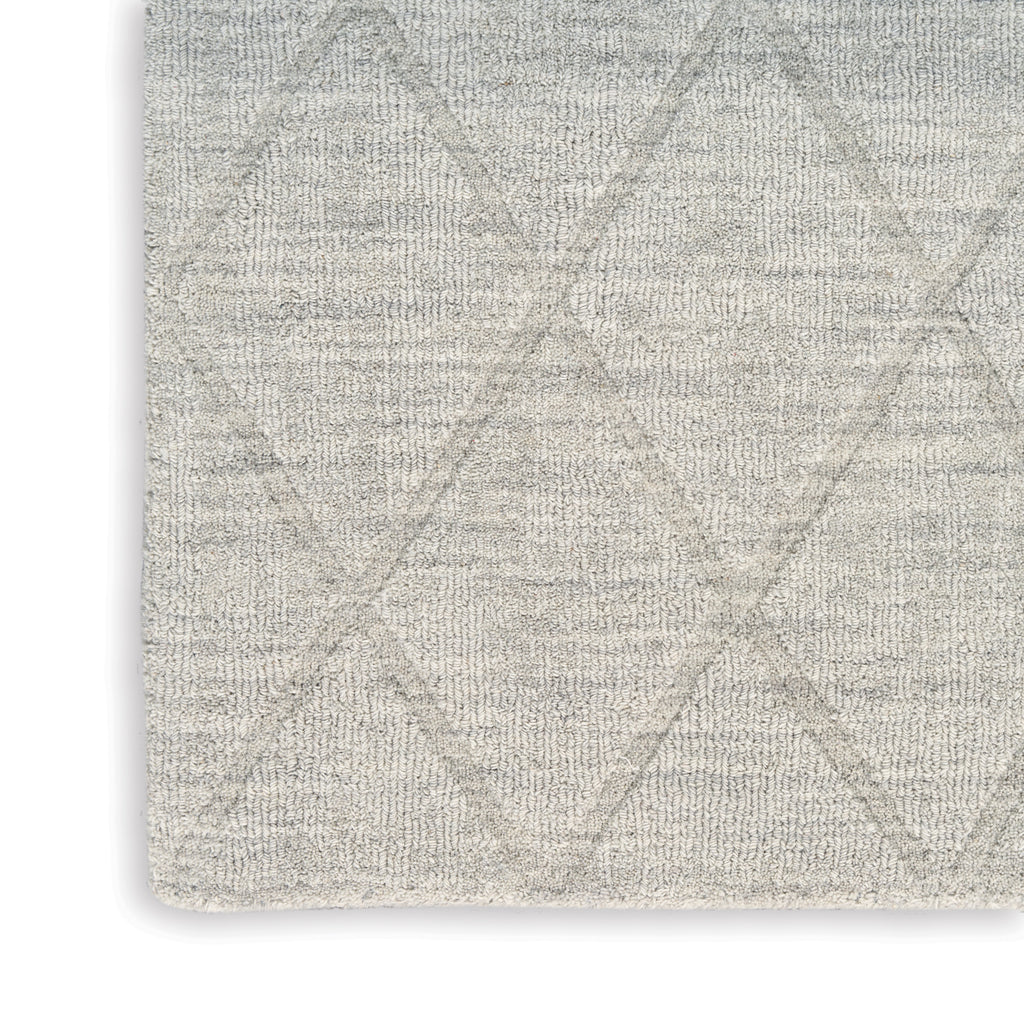 nourison wool haven woh01 grey rug