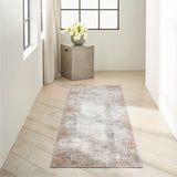 nourison ck022 infinity ifn01 rust multicolor rug
