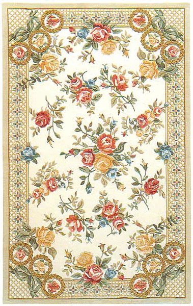 HRI Royal Doulton 0201B Ivory Rug