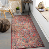 surya iris irs 2310 bright red rug