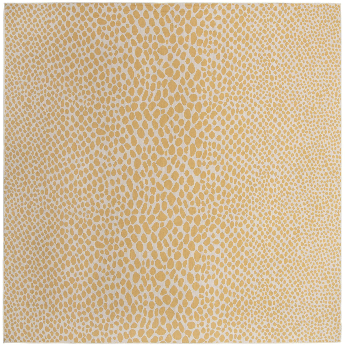 unique loom jill zarin outdoor cape town yellow ivory rug