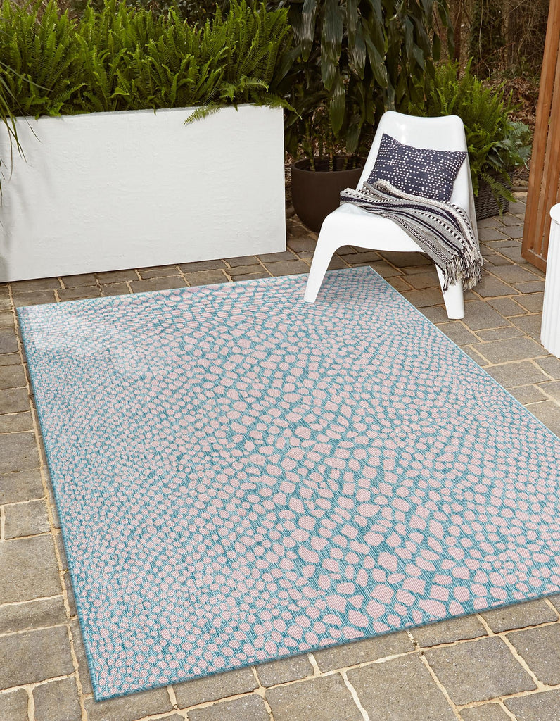 unique loom jill zarin outdoor cape town pink rug