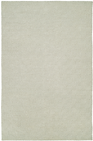 HRI Diamond 1 Silver Rug
