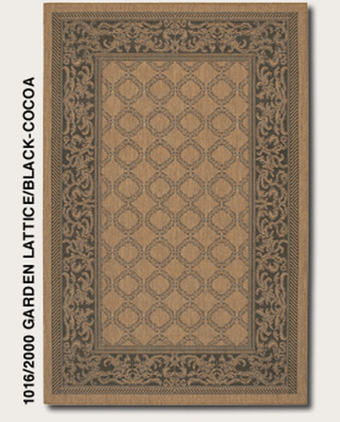 Couristan Recife 1016/2000 Black Rug